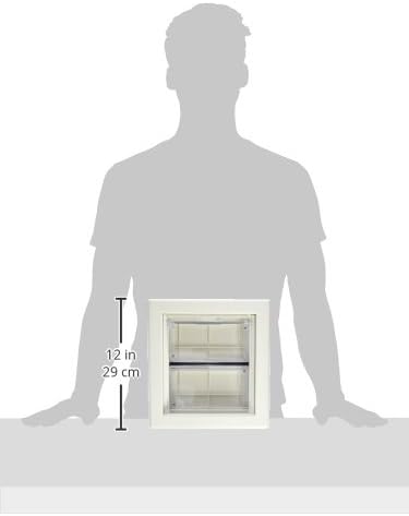 Ideal Pet Products Air Seal Pet Door | Telescoping Frame, Small, 6.63" x 7.25" Flap Size