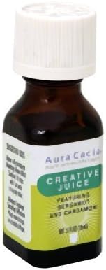 Aura Cacia - Aura Cacia Essential Solutions Oil Creative Juice - 0.5 Fl Oz - Pack Of 1