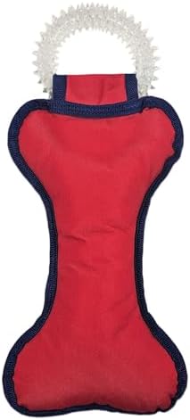 Pets First NCAA University of Arizona Wildcats Dental Dog TUG Toy with Squeaker. Tough PET Toy for Healthy Fun, Teething & Cleaning Pets Teeth & Gum