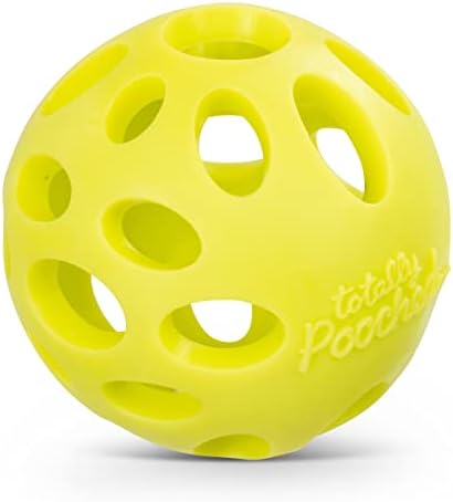 Messy Mutts Totally Pooched Huff n Puff Ball, 2.5 Inch, Puzzle, Green