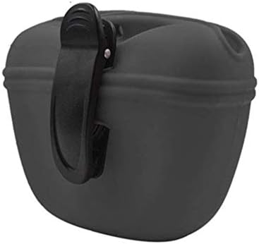 RoyalCare Silicone Dog Treat Pouch-Small Training Bag-Portable Dog Treat Bag for Leash with Magnetic Closure and Waist Clip[US Design Patent]