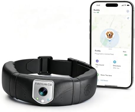 Wireless GPS Pet Collar with Camera