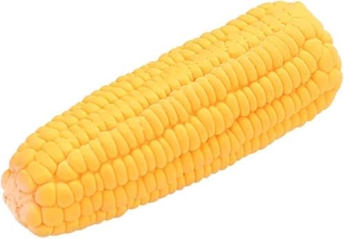 Pet Dog Corn Shape Squeaky Bite-Resistant Interactive Play Chew Pet Supplies Dog Toy Corn, Aggressive Chewers for Dog