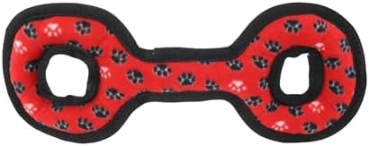 TUFFY® : 2 Pack TugOWar Dog Toy: Ultra Durable Plush Toy with Multiple Layers & Reinforced Seams, Washable and Floats, Original Construction