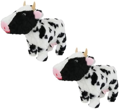 Tuffy® - Mighty® 2 Pack Cow Ultra Durable Plush Dog Toy