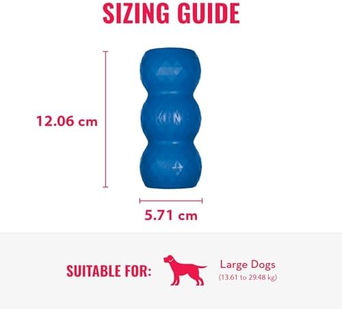 KONG - Genius Mike - Interactive Treat Dispensing Dog Puzzle Toy (Assorted Colors) (Large)