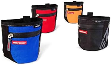 EzyDog SnakPak Wearable Dog Treat Bag with Magnetic Closure - Blue