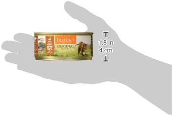 Instinct Pate Entrees, Wet Canned Cat Food, Real Duck, 5.5 oz (12 Count) | Rich & creamy pate texture, high protein, real duck, whole-food ingredients, grain-free, hydration support