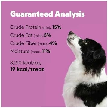 Wiggles & Wags Biscuits Dog Treats, Assorted Meat Flavors, 15 oz with DN Essentials Bone Shaped Waste Bag Dispenser & a Free Roll!
