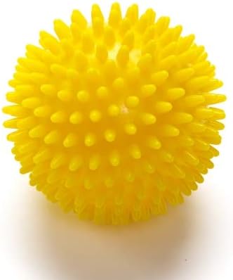 HWR Deep Tissue Massage Ball with Spikes44; Yellow