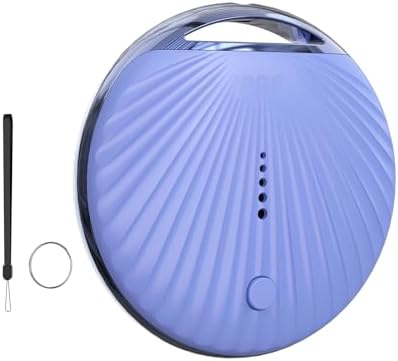 Air Tracker Tag, [MFi Certified] Smart Tag, Pet Bluetooth Tracker for Apple Find My, IP68 Waterproof,Replaceable Battery, Key Finder and Item Locator for Keys, Bags, Pets, Wallet-Blue