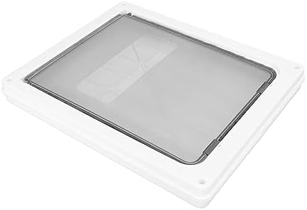 GLOGLOW Automatic Cat Door with 4 Way Locking and Screw Fixing for Dog Proof Pet Food Guard Indoor Use (S)