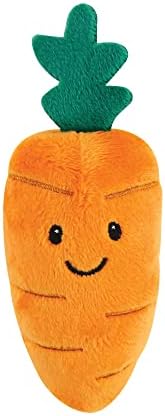 Luvable Friends Unisex Baby Squeaky Plush Dog Toy With Rope