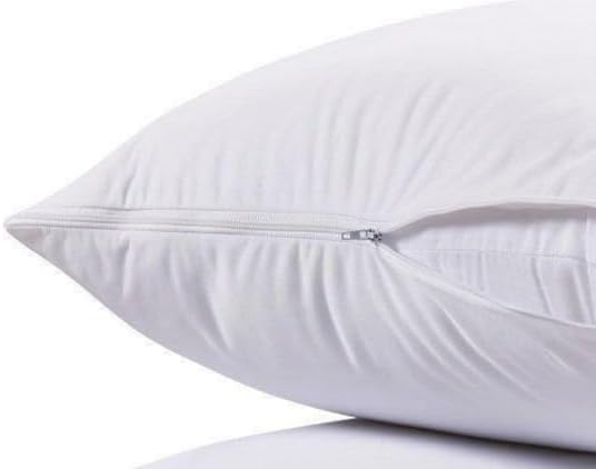 MoonRest Square Pillow Form Insert Hypoallergenic Sham Stuffer, 100% Polyester Microfiber Fill, Lined with Woven Cotton Blend Cover for Decorative Pillow Couch Sofa Bed Cushions 24 X 24
