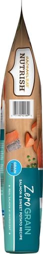 Nutrish Grain Free Salmon Dry Dog Food, 11.5 lb. Bag (Rachael Ray) | Made with Sweet Potatoes to Support a Healthy Digestion, No Added Grain or Gluten Ingredients or No Poultry By-Product Meal