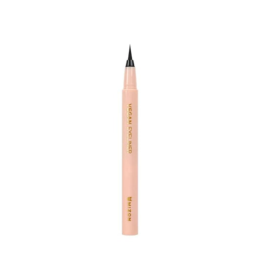 MIZON Liquid Vegan Eyeliner Long lasting Waterproof Smudge Proof sharp Tip Quick Dry Easy Cleansing Korean Make Up (0.02 Fl Oz)