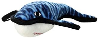 TUFFY® : 2 Pack Whale Dog Toy: Ultra Durable Plush Toy with Multiple Layers & Reinforced Seams, Washable and Floats, Original Construction