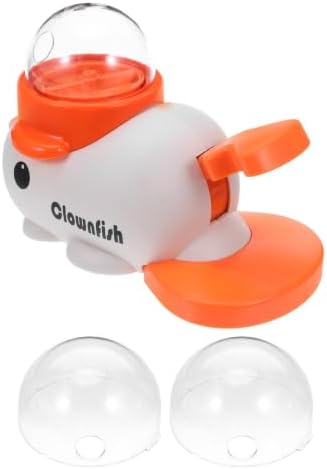 Whale Shaped Dog Treat Dispenser with Button for Interactive Slow Feeding and Training Aid, Abs Material Automatic Food Dispensing for Dogs at Home