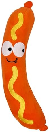 Huxley & Kent Fetchies Plush Dog Toy, Sammy Sausage, Large