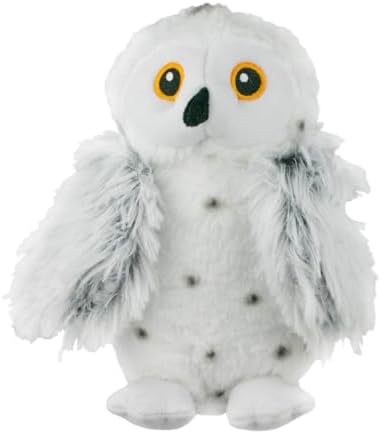 Tall Tails Plush Animated Moving Toy for Dogs, Snow Owl