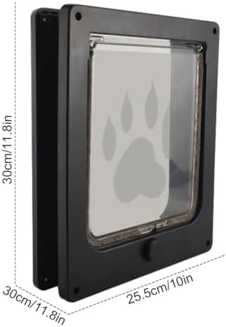 Multiuse Magnetic Safety Waterproof Smart Window Cat Flap