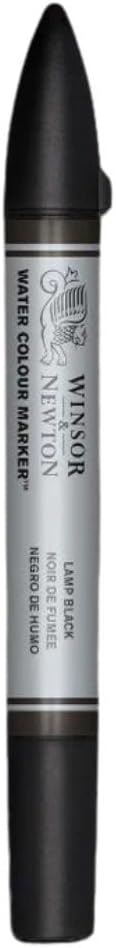 Winsor & Newton ProMarker Watercolor Marker, Lamp Black
