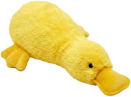 PetLou Colossal Durable Squeak 15-inch Promo Platypus Dog Toys -Durable Fabric -Tough and Reliable for Aggressive Chewers