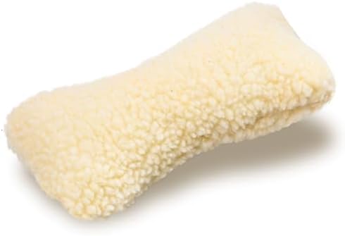 SPOT 9in Vermont Style Fleece Bone Dog Toy – Soft Comfort Plushie for Medium Dogs & Puppies – Built-in Squeaker – No Plastic Parts – Safe for Light Chewers – Cuddly & Calming Pet Toy