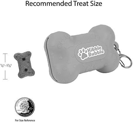 Dog Treat Pouch, Yellow Bone (30747-O) 4.3" x 2.6"