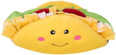 ZippyPaws NomNomz Dog Squeaky Toys to Keep Them Busy, Pet Products - Taco