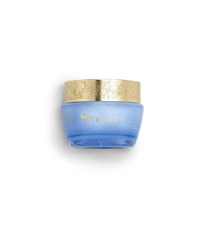SeneGence Evening Moisturizer for Normal to Oily Skin, 1.66 Fl Oz, Hydrating Night Cream for Firmness, Radiance, and Texture Improvement