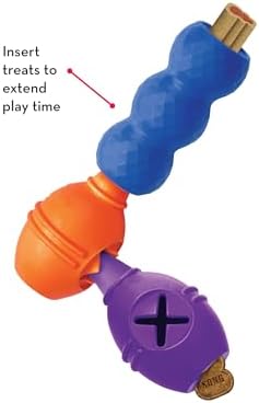 KONG - Genius Mike - Interactive Treat Dispensing Dog Puzzle Toy (Assorted Colors) (Large (2 Pack))