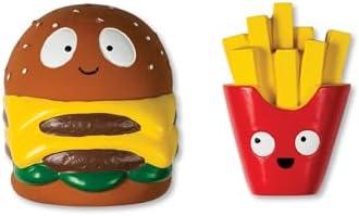 Fringe Studio Dog Toy Set, Big Buns, Small Fry, 2Pc Mini Latex, Pet Shop Collection (368013)