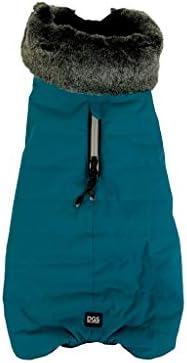 Dog Gone Smart Hemlock Puffy Dog Jacket, Sea Green, 12"