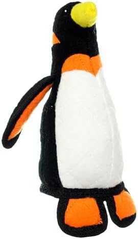 TUFFY® - 2 Pack Original : Penguin Dog Toy : Ultra Durable Plush Dog Toy with Multiple Layers & Reinforced Seams, Washable and Floats, Original Construction