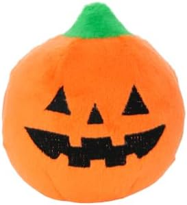 MIGHTY Tuffy Small Pumpkin Ball: Ultra Durable Plush Dog Toy