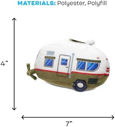 BarkBox Hairstream Trailer Dog Toy - Fun for Dogs