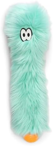 WEST PAW Rowdies Sven Durable Plush Dog Toy with HardyTex Reinforced Seams Squeaker - Soft Plush Exterior Hand Sewn by Skilled Artisans and Made in USA for Dogs - Citrus