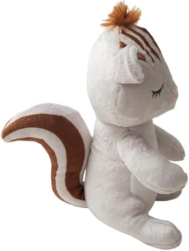 SNUG AROOZ Shea the Squirrel Plush Dog Toy with Repair Patch – Fun, Engaging & Squeaky – Made from Recycled Materials – Perfect for Active Play & Chewing