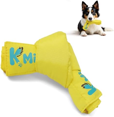 Snuffle Knot for Dogs - Dog Snuffle Toy, Interactive Dog Toys Encourage Natural Foraging Skills, Hiding Food Chew Toys with 10 Pockets