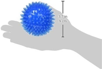 Gnawsome™ 3.5” Spiky Squeak & Light Ball Dog Toy - Medium, Cleans Teeth and Promotes Good Dental and Gum Health for Your Pet, Colors will vary, 3.5"