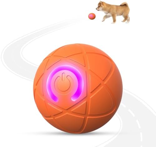 Interactive Dog Toys, Orange, for Small Dogs