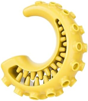 Interactive Knot Design Tentacle Dog Toy with Treat Dispensing Holes for Chewing Teeth Care Rubber Slow Feeding Entertainment Slow Feeder Dog Toy with Treat Dispenser