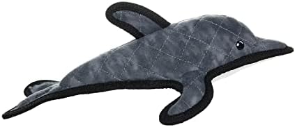 TUFFY® - 2 Pack Original : Dolphin : : Ultra Durable Plush Toy with Multiple Layers & Reinforced Seams, Washable and Floats, Original Construction