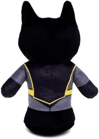 Buckle-Down DC Comics Squeaky Plush Dog Toy for Large, Medium & Small Dogs, Batman Pose, 2.0" x 3.5"