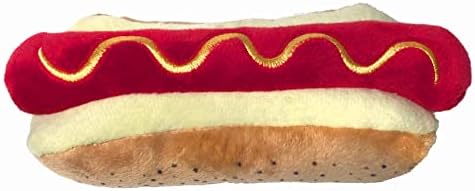 Huxley & Kent Power Plush Squeaky Dog Toy, Haute Dawg, Large