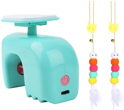 Smart Interactive Teaser Auto Retractable Hanging Door Mounted Entertainment for Active Felines Fitness Hanging Door Puss Teaser