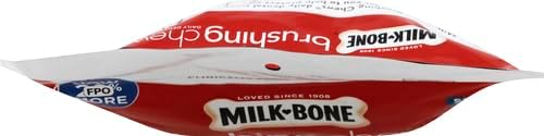 Milk-Bone Brushing Chews Original Chicken Flavor Daily Dental Dog Treats, Small/Medium, 19.6 Oz. Bag (Pack of 5)