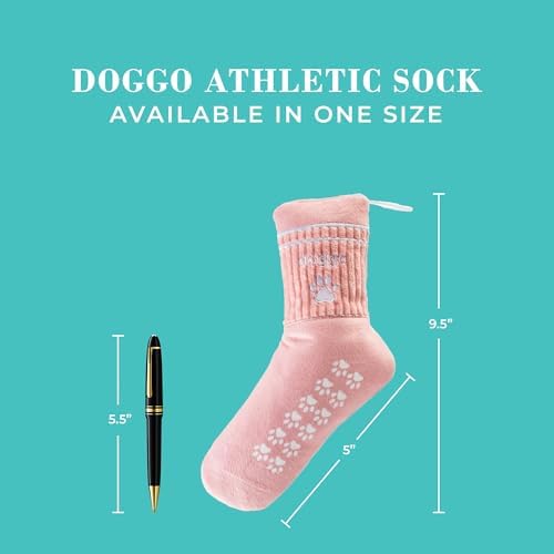 Haute Diggity Dog Doggo Athletic Sock Plush Dog Toy, Funny Parody Chew Toys