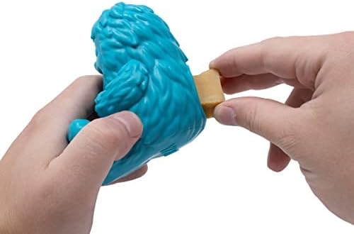 Yeti Puff & Play Interactive Dog Toy, Nugget Treat Dispenser, Blue Yeti